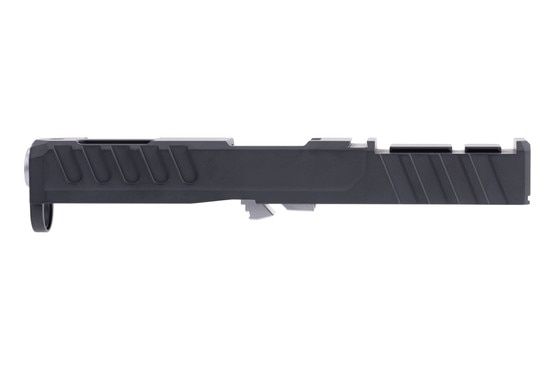 Evolve Weapon Systems Glock 19 optic-ready slide with ported barrel.